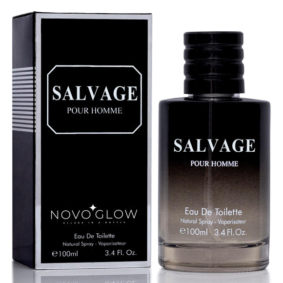 Salvage Pour Homme for Men 3.4 fl Oz Eau De Toilette  by NovoGlow